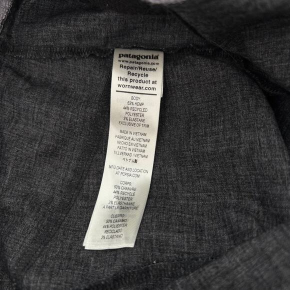 Patagonia Hampi Rock Pants Joggers M Hemp Rock Climbing Hiking Lounge Gorpcore - Picture 8 of 9